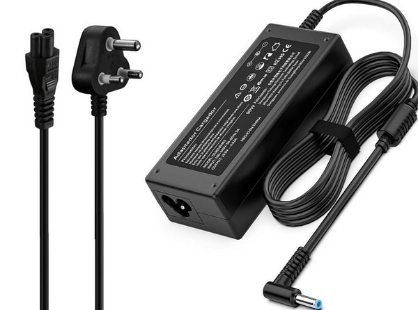 Compatible HP Laptop Charger 45W 19.5V 2.31A AC Adapter -4.5×3.0mm Blue Pin