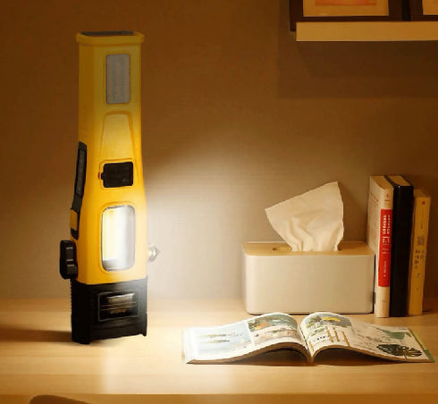 Multi-functional Solar Flashlight High Bright