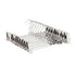 Stainless Steel Non-Slip Space Saving Trouser Hangers - Silver