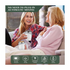 Stainless Steel Lazy Coffee Cup Automatic Magnetic Self Stirring Mug - White