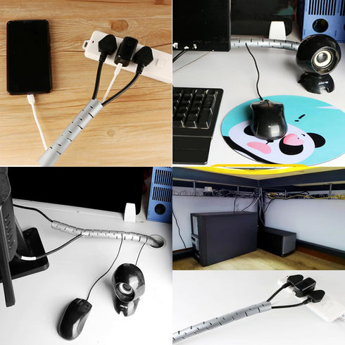 Spiral Winding Cable Management Pipe.