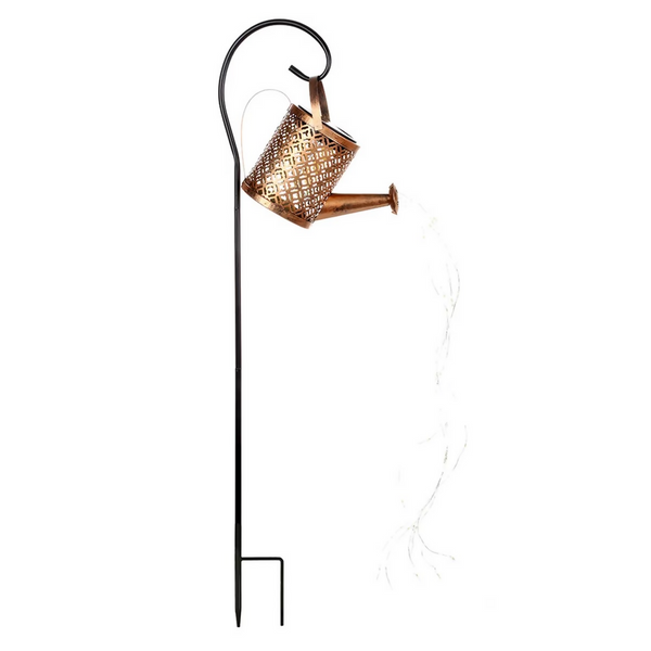 Solar Wrought Iron Lamp Waterproof Plug String Garden Decoration Light Walkway Ceiling Landscape Led Lights