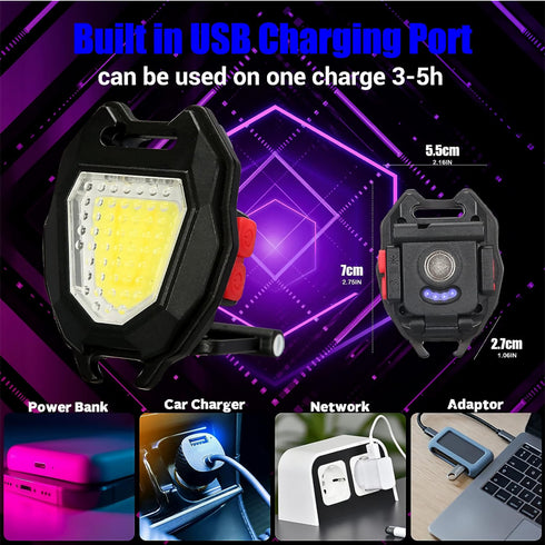 Key Chain COB Mini Work Light