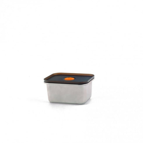 Food Storage Containers Stainless Steel Fresh-keeping Box x4