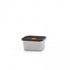 Food Storage Containers Stainless Steel Fresh-keeping Box x4