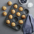 Non Stick Shape Cake Mould Pan 3 Pieces & Muffin Pan 12 Cup (Combo)