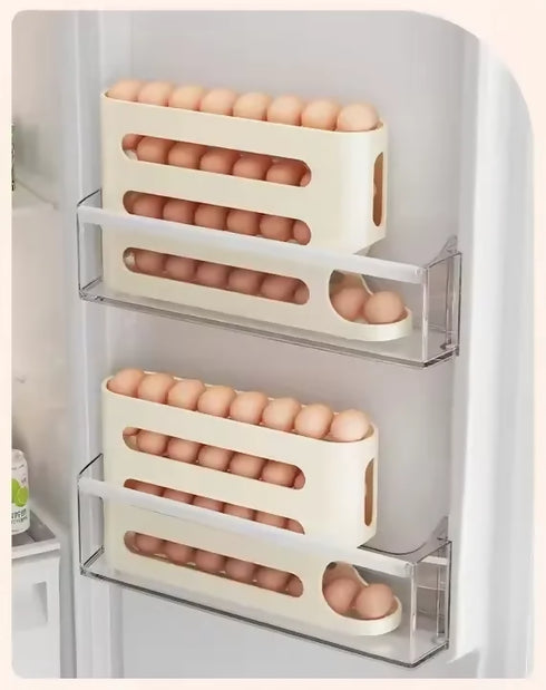 4 Tiers Fridge Egg Rack for Refrigerator