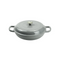 30CM Cast Iron Shallow Casserole Grey
