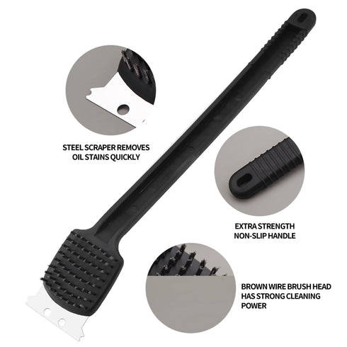 Heavy Duty BBQ Grill Cleaning Brush