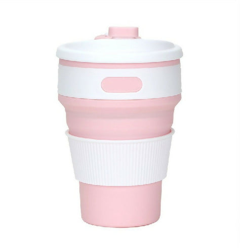 Collapsible Leak Proof Travel Silicone Coffee Cup