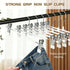 10 Pack Pants Hangers Metal Clip Hanger Adjustable Non Slip Strong Grip