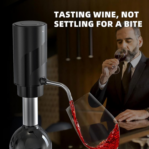 Electric Wine Aerator Pourer Automatic Wine Bottle Dispenser Decanter