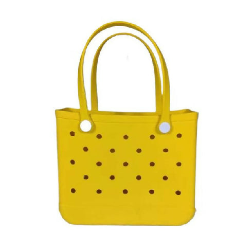 Women's Tote Bag Shopping Outdoor Contract Medium Waterproof Eva Bag with Charm