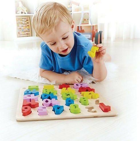 Number Puzzle Wooden Kid Toy 123