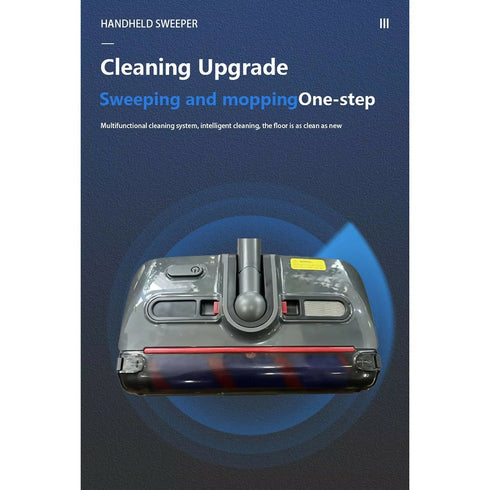 Rechargeable cordless handheld vacuum cleaner/electric broom