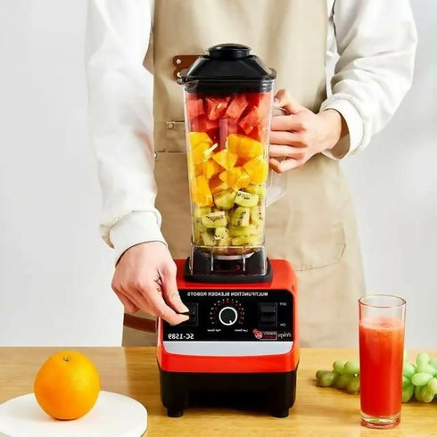 2 In 1 Multi-Functional Commercial Smoothie Juicer Mixer Electric Blender