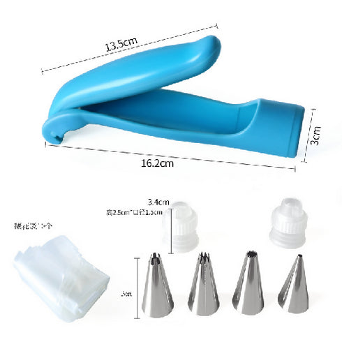 Cream Gun Nozzle Cake Decoration Baking Tool Piping Gun.