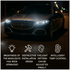 2 Pieces V31 H7 LED Headlights