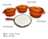 Non-stick Cast Iron Pot Set