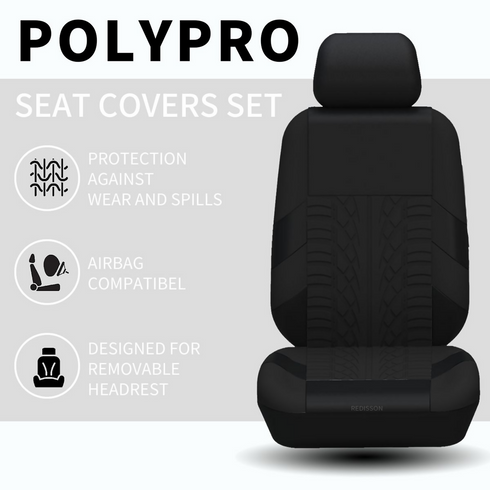 Universal 5 Seater for Cars Compatible with Heated Seat