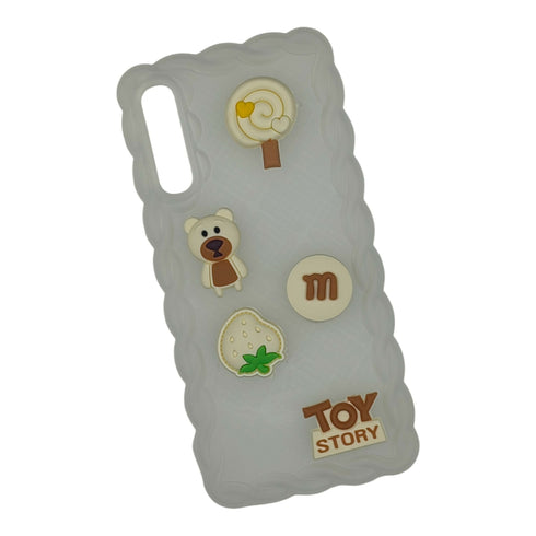 Cute 3D Cartoon Silicone Phone Case Cover Compatible with Samsung A50