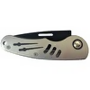 Steel black pocket knife
