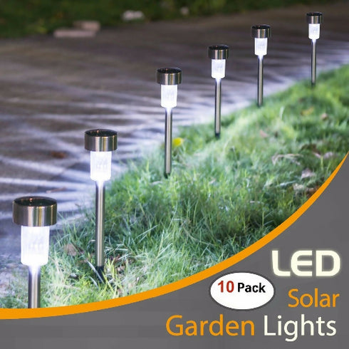 Stainless Steel Solar Accent Outdoor Street Lighting