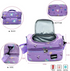 Purple Pony Insulated Lunch Bag Cooler Bag with Shoulder Strap - 7L