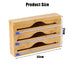 Bamboo Food Wrap Foil Holder