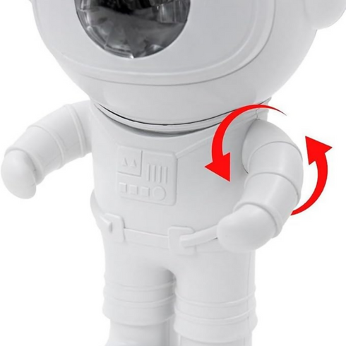Spaceman Star Projector - Astronaut Galaxy Light with Timer