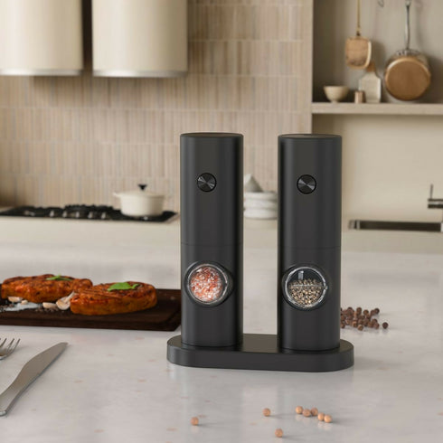 Electrical Salt and Pepper Grinder With LED