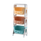 3-Tier Kids Rolling Shelf Organizer - Multicolor