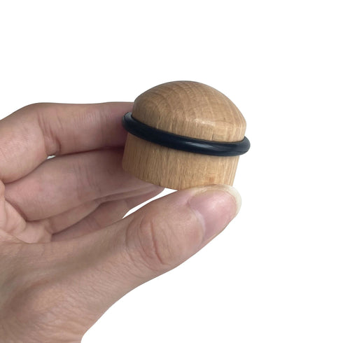 Round Wooden Door Stopper - 28x34mm
