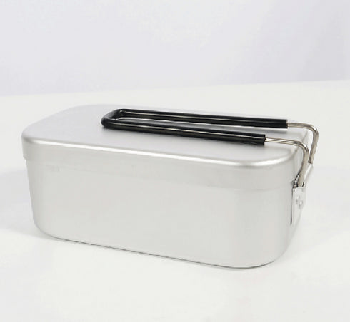 Aluminum Camping Lunch Box, Insulated Snack Box Reusable. (1.5L)