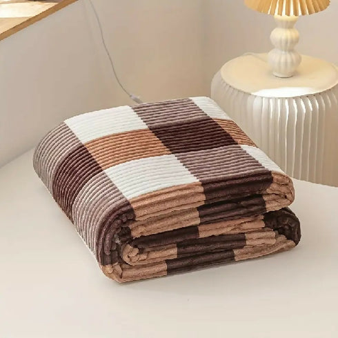 Ultra-Soft Plaid Flannel Blanket