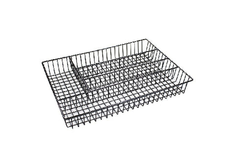 Wire Drawer Organizer Chrome/Black