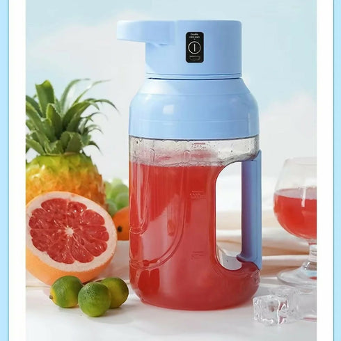 Portable Jug Blender USB Rechargeable Blue