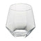 300ml hexagonal glass