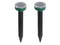 Pack of 2 Mole Repellent Solar Powered