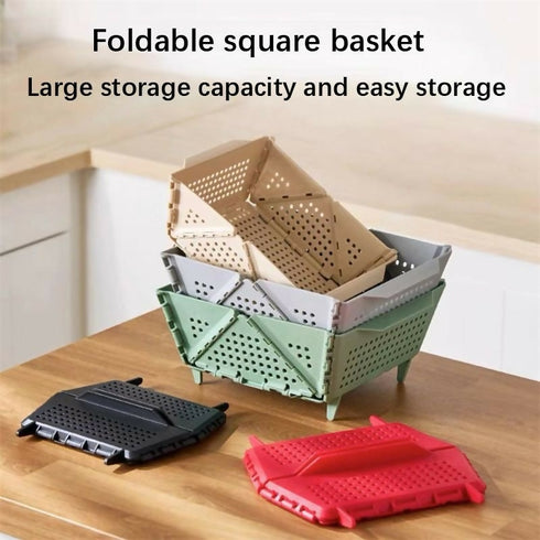 Folding Storage Basket Or Drainer