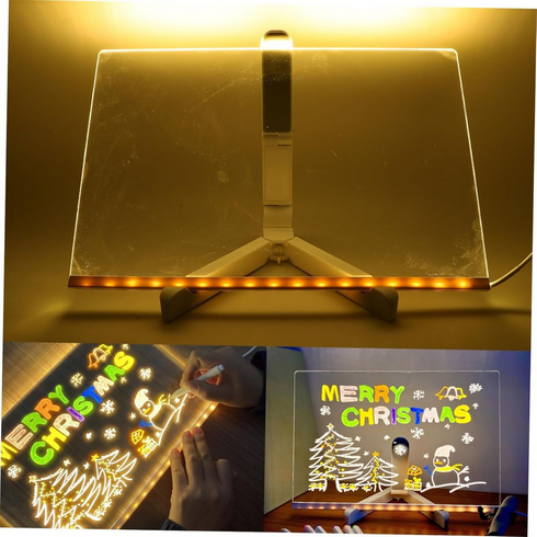 DIY Handwriting doodles/notes Acrylic Luminescent Lamp