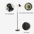 Metal Standing Lamp Floor Lamp with Adjustable Gooseneck with Flexible Arm
