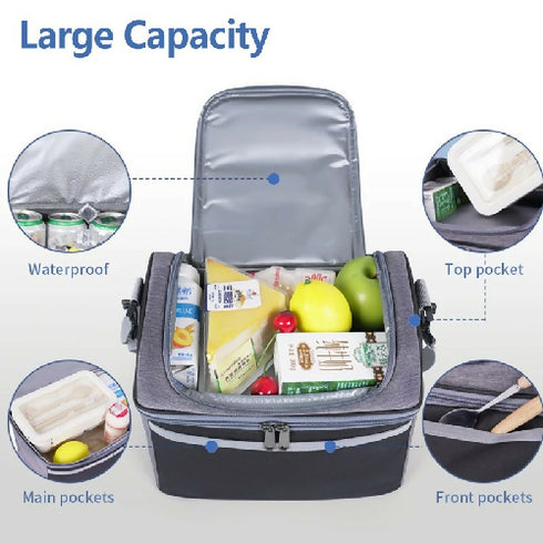 Waterproof Outdoor Thermal Insulated Lunch Bag