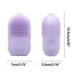 Silicone Ice Roller / Ice Lattice Facial Massager & Deep Cleanser - Purple