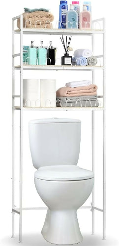 3-Tier Over Toilet Bathroom Organizer Shelf