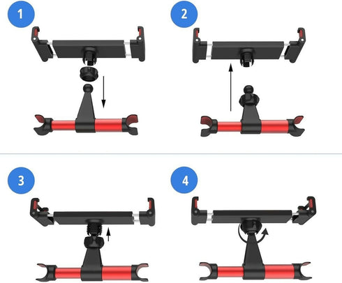 Phone/Tablet Car Back Seat Headrest Bracket