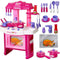 Toy Box Playing Big Kitchen Cook Set Toy Kids
