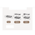 Dish Drying Rack, Carbon Steel, Single-Layer with Drip Tray - Gray