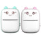 Mini Wireless Thermal Inkless Printers for Home Use Pack Of 2
