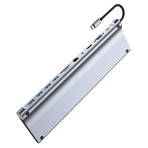 5-in-1 Aluminum Alloy Fast Charging Type-C Converter